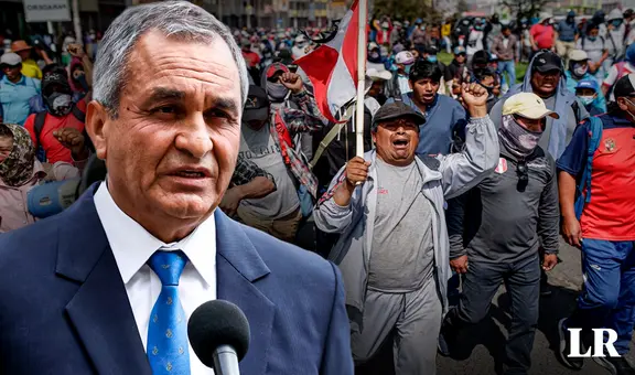 Ministro del Interior niega protestas en ciertas regiones a pesar de manifestantes en las calles