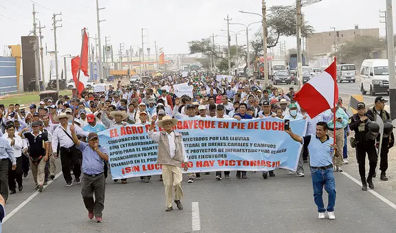 Marcha Nacional: El norte pide renuncia de Dina Boluarte