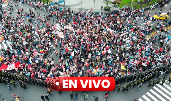 'Marcha en Lima' EN VIVO: 'Gran marcha de los pueblos' se concentrará hoy en plaza Dos de Mayo