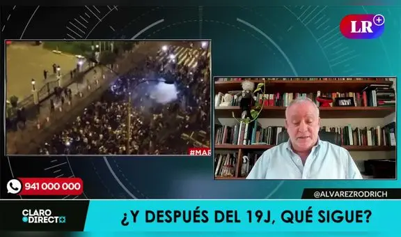 AAR: "La marcha se produjo de manera ordenada y pacífica"
