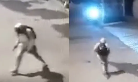 SJL: cámaras registraron a hombre que asesinó a mujer tras resistirse al robo de su cartera