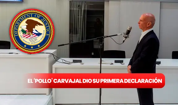 Hugo el 'Pollo' Carvajal se declaró inocente durante su primera audiencia en New York