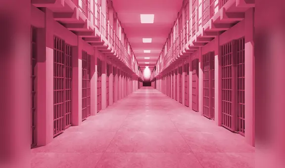 Cómo el color rosa volvió menos agresivos a los presos en Estados Unidos
