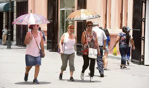 Senamhi: brillo solar y temperaturas altas seguirán por Fenómeno El Niño