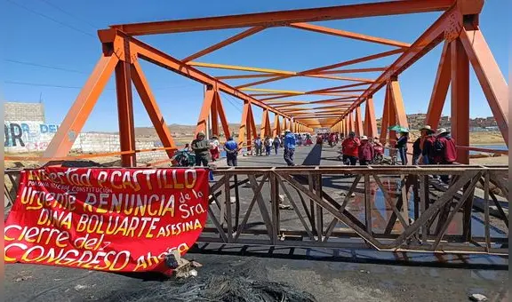 Protestas para exigir salida de Dina Boluarte Boluarte seguirán el 27 y 28 de julio