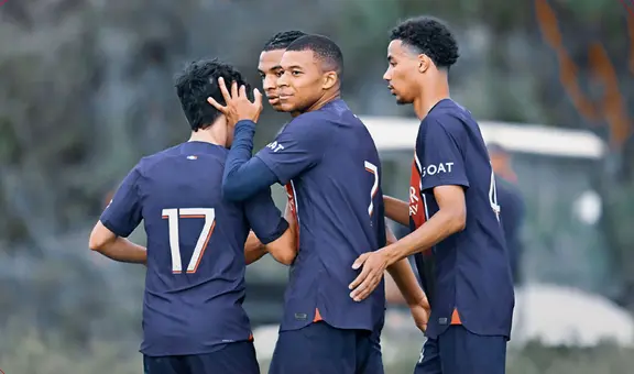 Con golazo de Kylian Mbappé, PSG venció 2-0 a Le Havre en su primer amisotoso
