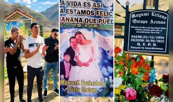 Russkaya vuelve a la tumba de Mayumi y Roosevelt, quienes fallecieron trágicamente en Cusco: "Un saludo al cielo"