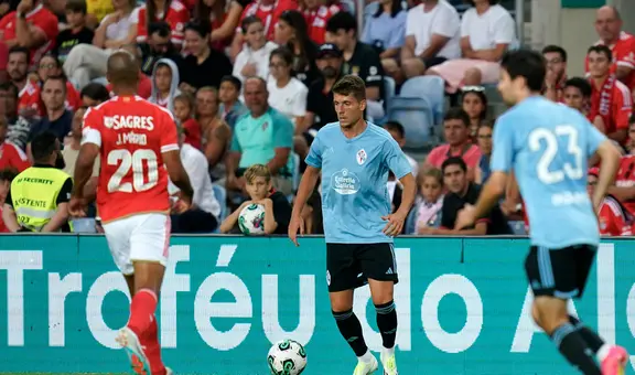 Celta de Vigo perdió 2-0 ante Benfica en amistoso internacional 2023