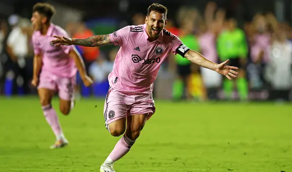 ¡Debut, golazo y victoria! Lionel Messi le dio el triunfo 2-1 al Inter Miami contra Cruz Azul