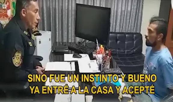 Hombre que asesinó a taxista en SMP y se enfrentó a PNP con un arma blanca confesó su crimen