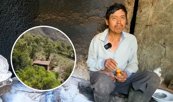 Agustín Robles, el hombre que lleva casi 18 años viviendo solo en medio de la ‘nada’, en Huánuco