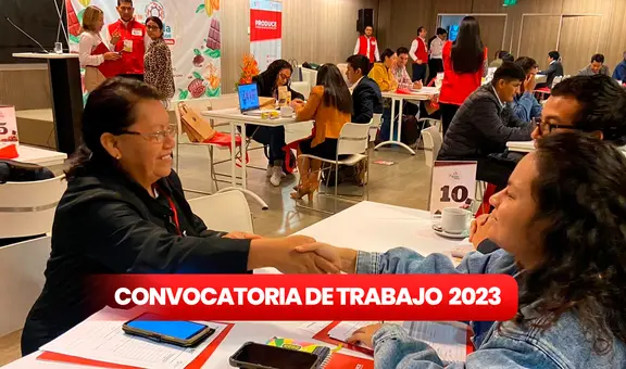 ¿Recién egresas y no tienes empleo? Produce ofrece trabajo con sueldos desde S/2.500