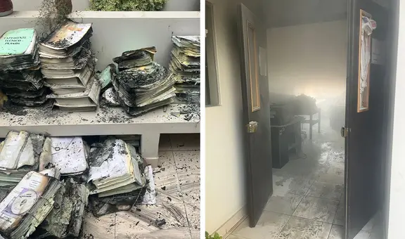 Arequipa: informes de Contraloría se destruyen en incendio en la Municipalidad de Tiabaya