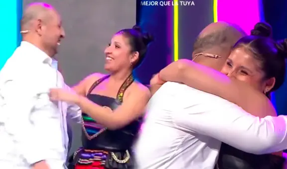 Milena Warthon conmueve al presentar a su papá en TV: "Ha confiado en mí y en mi talento"