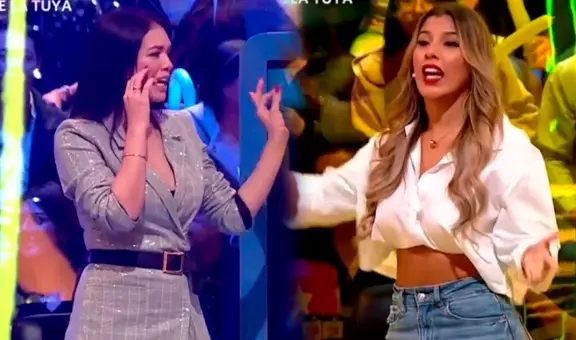 Yahaira y Jazmín Pinedo protagonizaron acalorado momento en set de América TV: "Deja de quejarte"