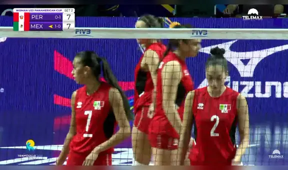 Perú perdió 3-0 ante México y no estará en la final de la Copa Panamericana de vóley sub-23