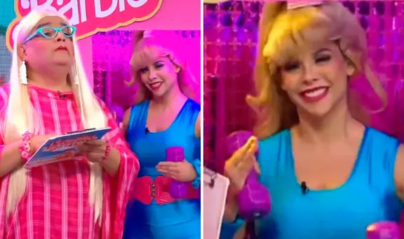 Jorge Benavides trolea a Gabriela Serpa en un divertido sketch: "¿Qué tipo de Barbie eres?"