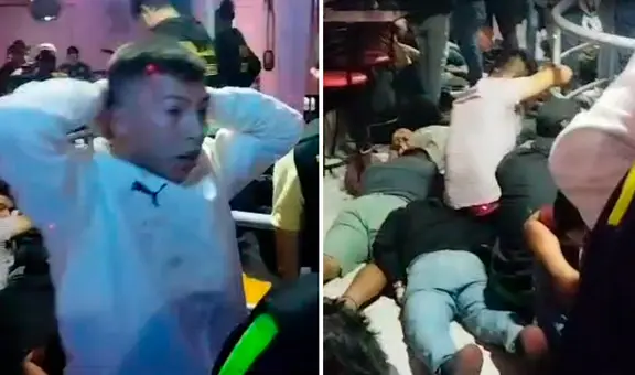 Policía allana búnker La Pantera Rosa y detiene a 97 personas vinculadas con el Tren de Aragua