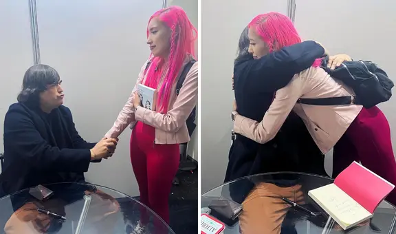 Hija de Tongo se conmueve tras conocer por primera vez a Jaime Bayly: "Mi padre debe estar feliz"