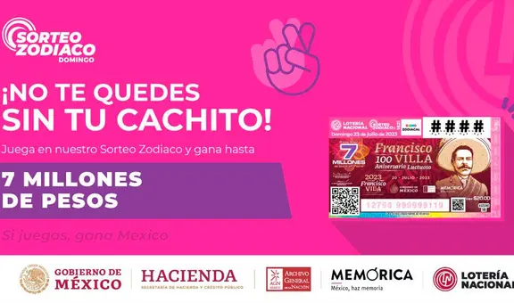 Sorteo Zodiaco: Resultados de la Lotería Nacional HOY 23 de julio EN VIVO