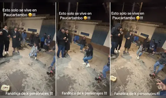 Fanática de Ke Personajes sorprende con los pasos prohibidos del líder de la agrupación en Cusco