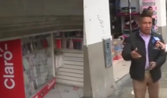 "Estamos abandonados": dueño de tienda de celulares denuncia robo de equipos valorizados en S/90.000