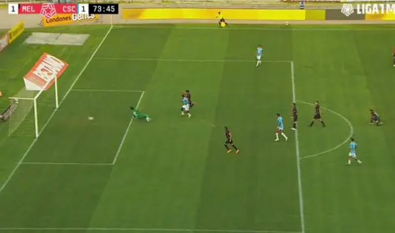 Joao Grimaldo anotó golazo para Cristal ante Melgar tras una sensacional pared con Brenner