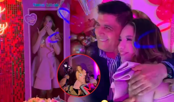 Alondra Huarac celebró sus 18 años con temática de Barbie: Nilver, su padre, le llevó mariachis