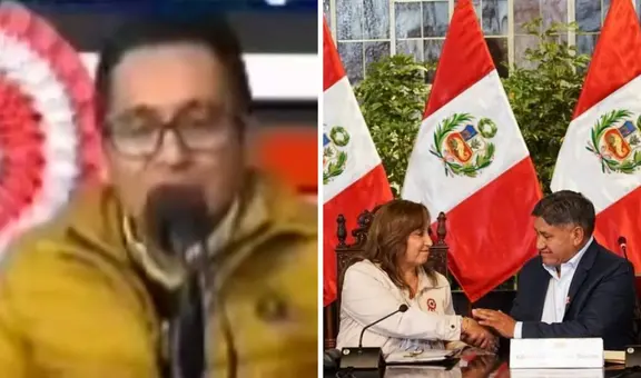 Puno: cuestionan a alcalde de Carabaya por presentarse como “soldado” ante Dina Boluarte