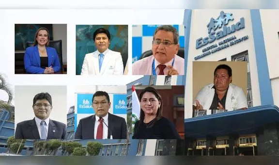 EsSalud tuvo 7 presidentes ejecutivos en menos de 2 años: conoce aquí quiénes fueron