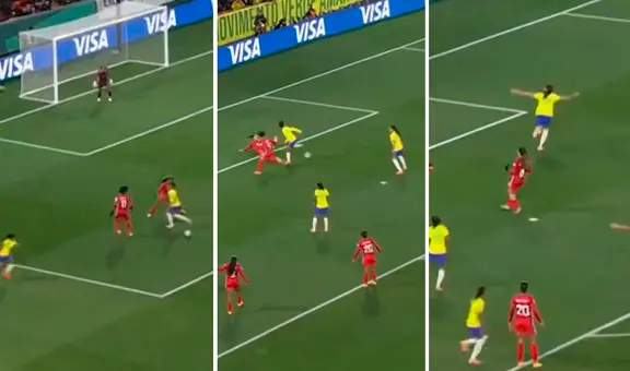 Así fue el golazo de Brasil con 2 tacos en el Mundial Femenino que da la vuelta al mundo