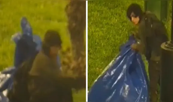 Chorrillos: sujeto roba cables de faroles de alumbrados públicos