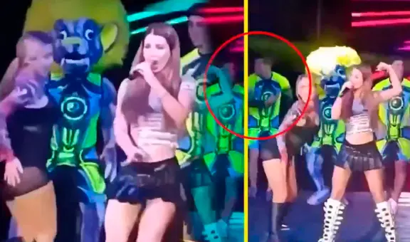 Patricio Parodi bailó al ritmo de famosa canción de Flavia Laos en el circo de 'Esto es guerra'