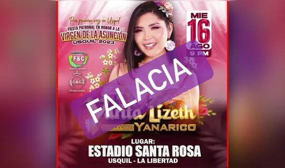 Yarita Lizeth alerta a fans de estafa en concierto de La Libertad: “No se dejen sorprender”