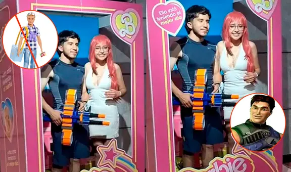 “No quiso ser Ken”: joven se viste de Max Steel para acompañar a su novia a ver 'Barbie'