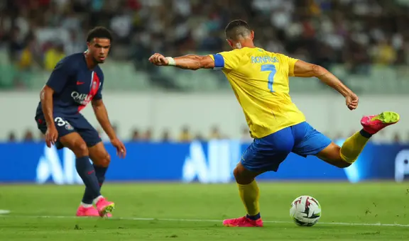 Con Cristiano Ronaldo: Al-Nassr empató 0-0 ante PSG en partido amistoso internacional