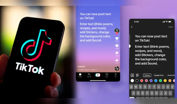 ¿Quiere competir con Twitter? TikTok lanza función que permite hacer publicaciones de texto