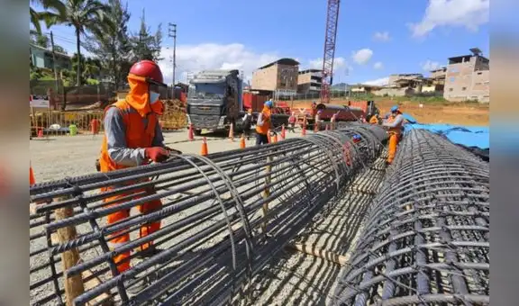 Sector construcción cayó 9,8% en el primer semestre del 2023, según Capeco