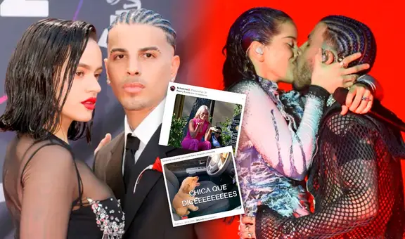 Separación de Rosalía y Rauw Alejandro genera ola de memes en las redes: "Eran mi esperanza"