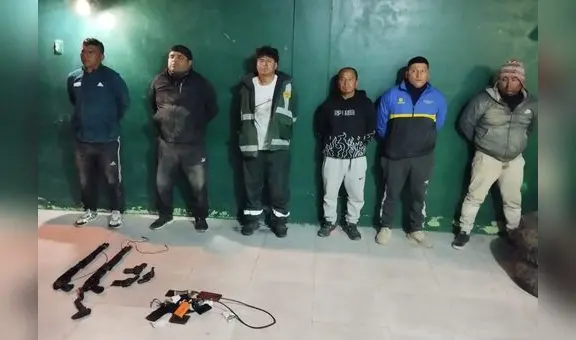 Rescatan a mineros por quienes pedían S/50.000 para liberarlos en Arequipa