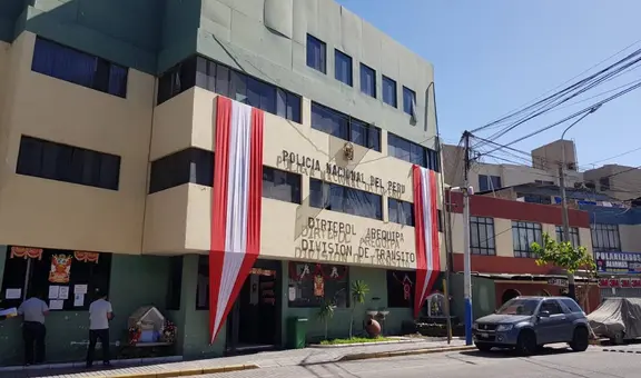 Separan a PNP que manejaba patrullero y causó muerte en Arequipa