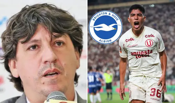 Ferrari respondió claro sobre el supuesto seguimiento del Brighton de Inglaterra a Piero Quispe
