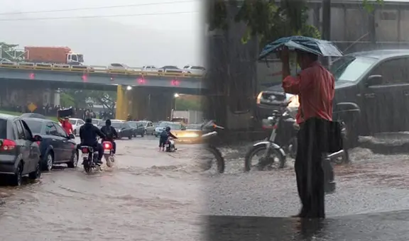 Fuertes lluvias causan inundaciones y cortes de luz en varios estados de Venezuela