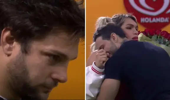 ‘La casa de los famosos’: así reaccionó Nicola al encuentro entre Wendy y su supuesto novio, Marlon