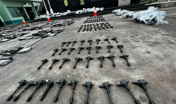 La Victoria: Policía incautó autopartes valorizadas en más de 1 millón de soles