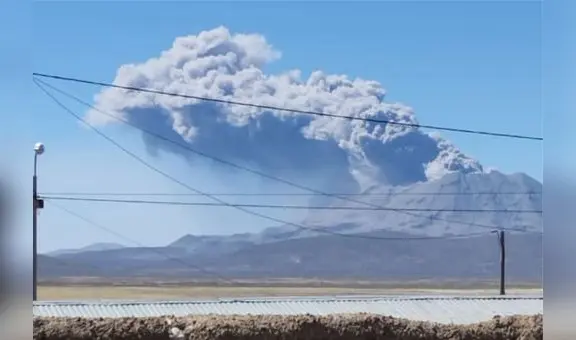 Volcán Ubinas: IGP reportó cuatro explisiones en solo un día