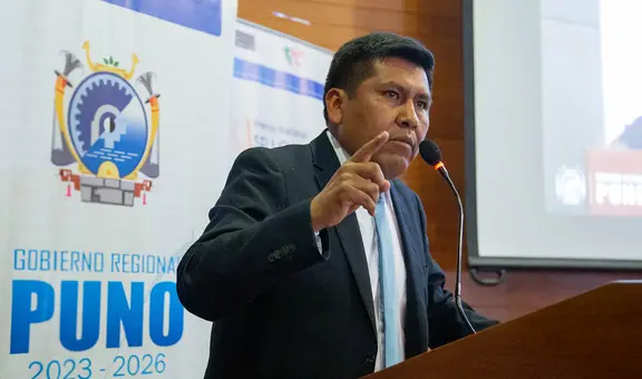 Gobernador de Puno, Richard Hancco, insiste con renuncia de Boluarte