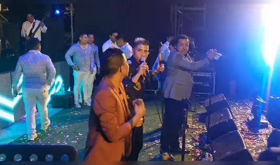 Exintegrantes de Grupo 5 se juntaron y la ‘rompieron’ ante miles de fanáticos en concierto