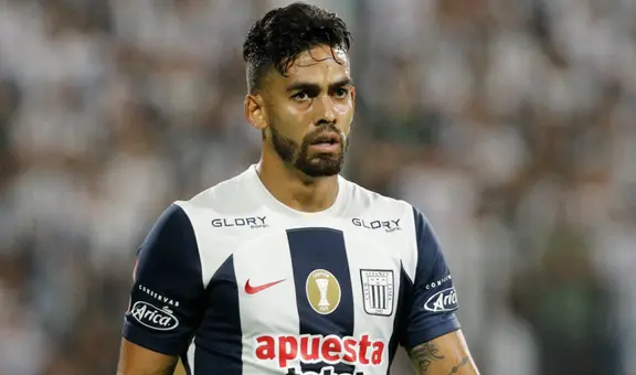 Andrés Andrade volvió a sentirse y se perdería crucial partido de Alianza Lima con César Vallejo