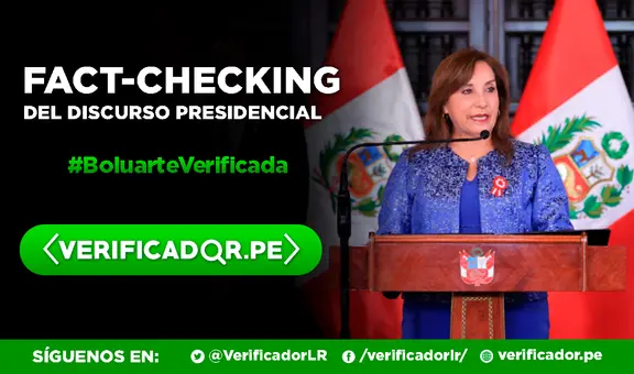 Dina Boluarte: verificación EN VIVO al discurso presidencial durante el mensaje a la nación por 28 de julio